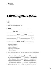 Using Place Value Assessment Using Place Value Assessment