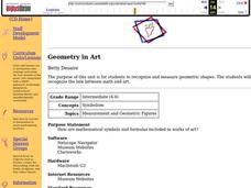 Geometry in Art Lesson Plan Geometry in Art Lesson Plan