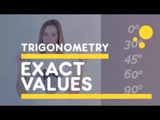 Exact Trig Values - Easy Table Instructional Video Exact Trig Values - Easy Table Instructional Video