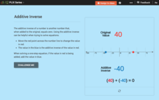 One-Step Equations and Inverse Operations: Additive Inverse Interactive One-Step Equations and Inverse Operations: Additive Inverse Interactive