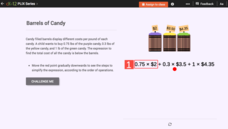 Order of Operations: Barrels of Candy Interactive Order of Operations: Barrels of Candy Interactive