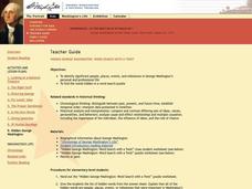Hidden George Washington: Word Search with a Twist Lesson Plan Hidden George Washington: Word Search with a Twist Lesson Plan