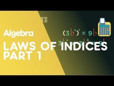 Laws of Indices—Part 1 Video Laws of Indices—Part 1 Video