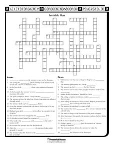 Invisible Man Worksheet Invisible Man Worksheet
