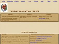 George Washington Carver Lesson Plan George Washington Carver Lesson Plan