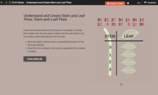 Understand and Create Stem-and-Leaf Plots: Stem-and-Leaf Plots Interactive Understand and Create Stem-and-Leaf Plots: Stem-and-Leaf Plots Interactive