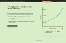 Solving Equations with Exponents: Money Over Time Interactive Solving Equations with Exponents: Money Over Time Interactive