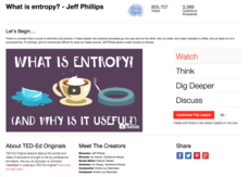 What is Entropy? Instructional Video What is Entropy? Instructional Video