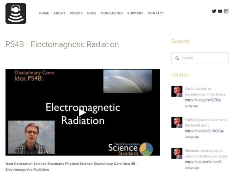 PS4B - Electomagnetic Radiation Instructional Video PS4B - Electomagnetic Radiation Instructional Video