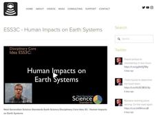 ESS3C - Human Impacts on Earth Systems Instructional Video ESS3C - Human Impacts on Earth Systems Instructional Video
