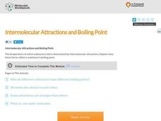 Intermolecular Attractions and Boiling Point Interactive Intermolecular Attractions and Boiling Point Interactive