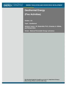 Geothermal Energy Lesson Plan Geothermal Energy Lesson Plan