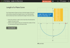 Length of a Plane Curve Interactive Length of a Plane Curve Interactive