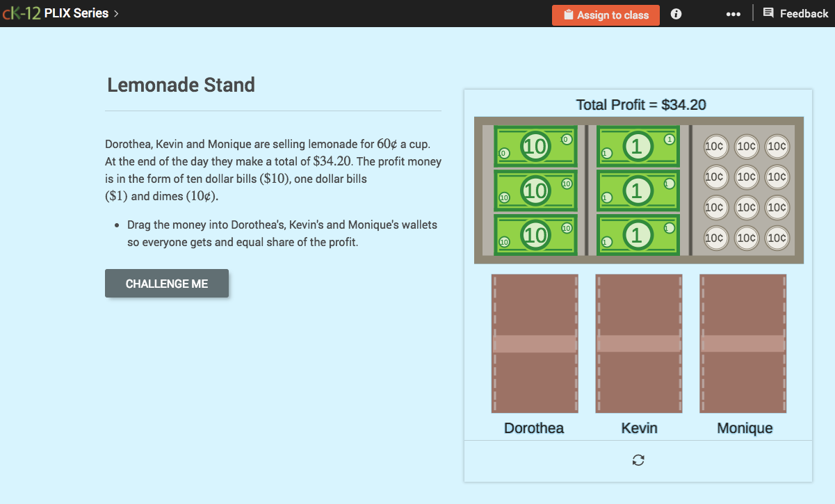 Division of Decimals by Whole Numbers: Lemonade Stand Interactive Division of Decimals by Whole Numbers: Lemonade Stand Interactive