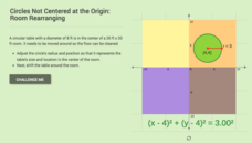Circles Not Centered at the Origin: Room Rearranging Interactive Circles Not Centered at the Origin: Room Rearranging Interactive