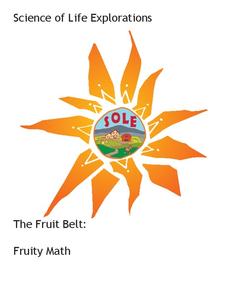 Fruity Math Worksheet Fruity Math Worksheet