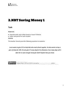 Saving Money 1 Assessment Saving Money 1 Assessment
