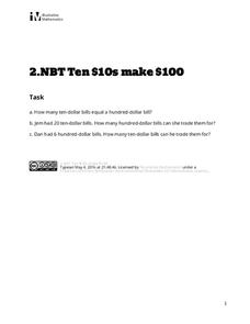 Ten $10s Make $100 Assessment Ten $10s Make $100 Assessment