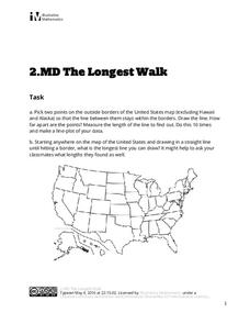The Longest Walk Activity The Longest Walk Activity