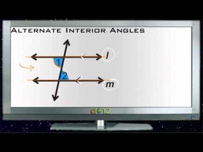 Alternate Interior Angles: Lesson Instructional Video Alternate Interior Angles: Lesson Instructional Video