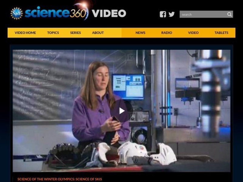 Science of Skis—Science of the Winter Olympics Video Science of Skis—Science of the Winter Olympics Video