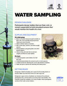 Water Sampling Activity Water Sampling Activity