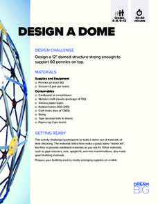 Design a Dome Activity Design a Dome Activity