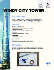 Windy City Tower Activity Windy City Tower Activity
