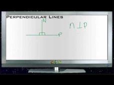 Perpendicular Lines: Lesson Instructional Video Perpendicular Lines: Lesson Instructional Video