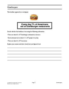Giantburgers Assessment Giantburgers Assessment