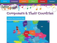 Composers and Their Countries Interactive Composers and Their Countries Interactive