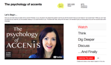 The Psychology of Accents Instructional Video The Psychology of Accents Instructional Video