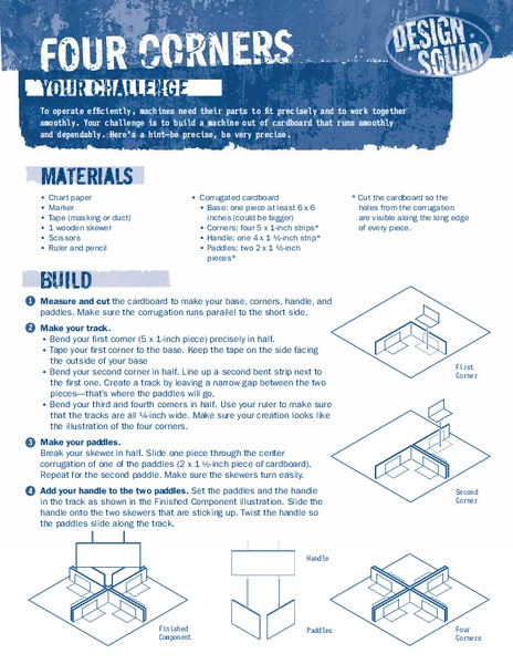 Four Corners Activity Four Corners Activity