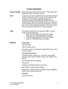 Crawly Composters Lesson Plan Crawly Composters Lesson Plan