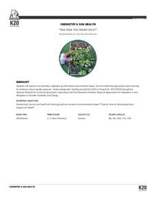 How Does Your Garden Grow? Lesson Plan How Does Your Garden Grow? Lesson Plan