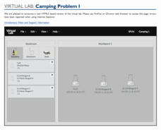 Virtual Lab: Camping Problem I Interactive Virtual Lab: Camping Problem I Interactive
