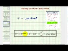 A Discussion: Zero to the Power of Zero - 0^0 Video A Discussion: Zero to the Power of Zero - 0^0 Video