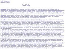 Go Fish Lesson Plan Go Fish Lesson Plan