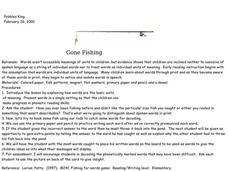 Gone Fishing Lesson Plan Gone Fishing Lesson Plan