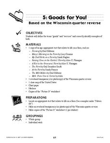 Goods for You! Lesson Plan Goods for You! Lesson Plan
