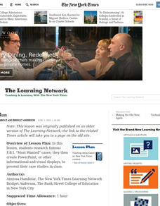 On the Run Lesson Plan On the Run Lesson Plan