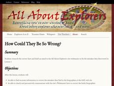 How Could They Be so Wrong? Lesson Plan How Could They Be so Wrong? Lesson Plan
