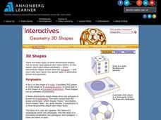 Geometry 3D Shapes: 3D Shapes Interactive Geometry 3D Shapes: 3D Shapes Interactive
