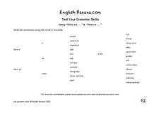 Grammar Skills Worksheet Grammar Skills Worksheet
