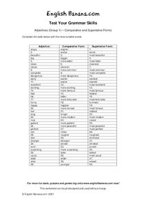 Grammar Skills Worksheet Grammar Skills Worksheet
