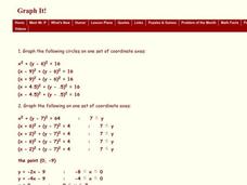 Graph It! Worksheet Graph It! Worksheet