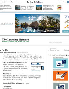 A Chorus For Us Lesson Plan A Chorus For Us Lesson Plan