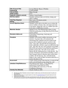 Living with the Threat of Wildfire Lesson Plan Living with the Threat of Wildfire Lesson Plan