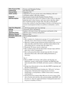 Forestry and Changing Feelings Lesson Plan Forestry and Changing Feelings Lesson Plan