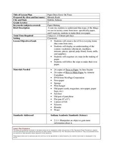 Paper Does Grow on Trees Lesson Plan Paper Does Grow on Trees Lesson Plan
